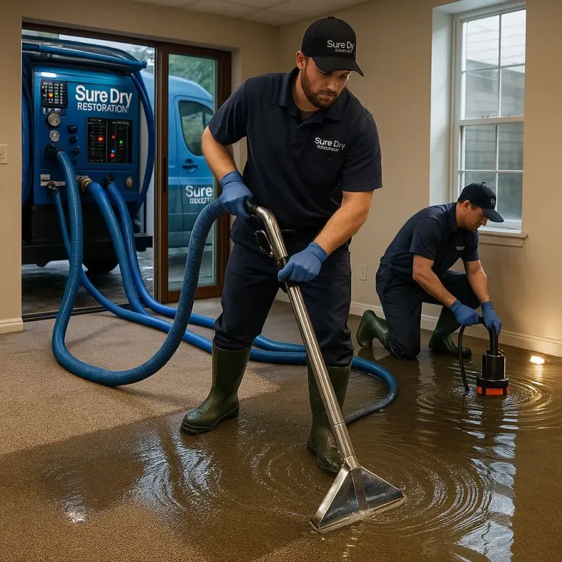 Water Extraction and Removal process in La Dolores, PR
